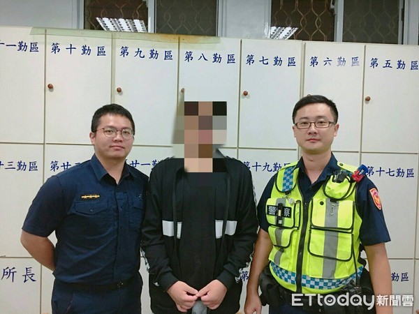 ▲台南市警五分局開元派出所，據報及時阻止一起假援交真詐騙案，避免被害人受騙上當。（圖／記者林悅翻攝，下同）