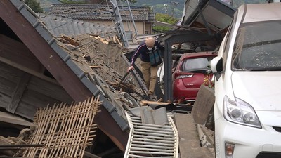 地震壓不垮溫心！熊本坍方磚瓦「忘不了台灣」　居民：約好一定要回家