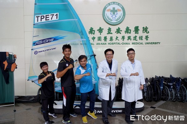 ▲台南市立安南醫院骨科張伯群醫師表示,玩風浪板乘風破浪,也要注意安全,避免運動傷害。(圖/記者林悅翻攝,下同) ▲台南市立安南醫院骨科張伯群醫師表示,玩風浪板乘風破浪,也要注意安全,避免運動傷害。(圖/記者林悅翻攝,下同)