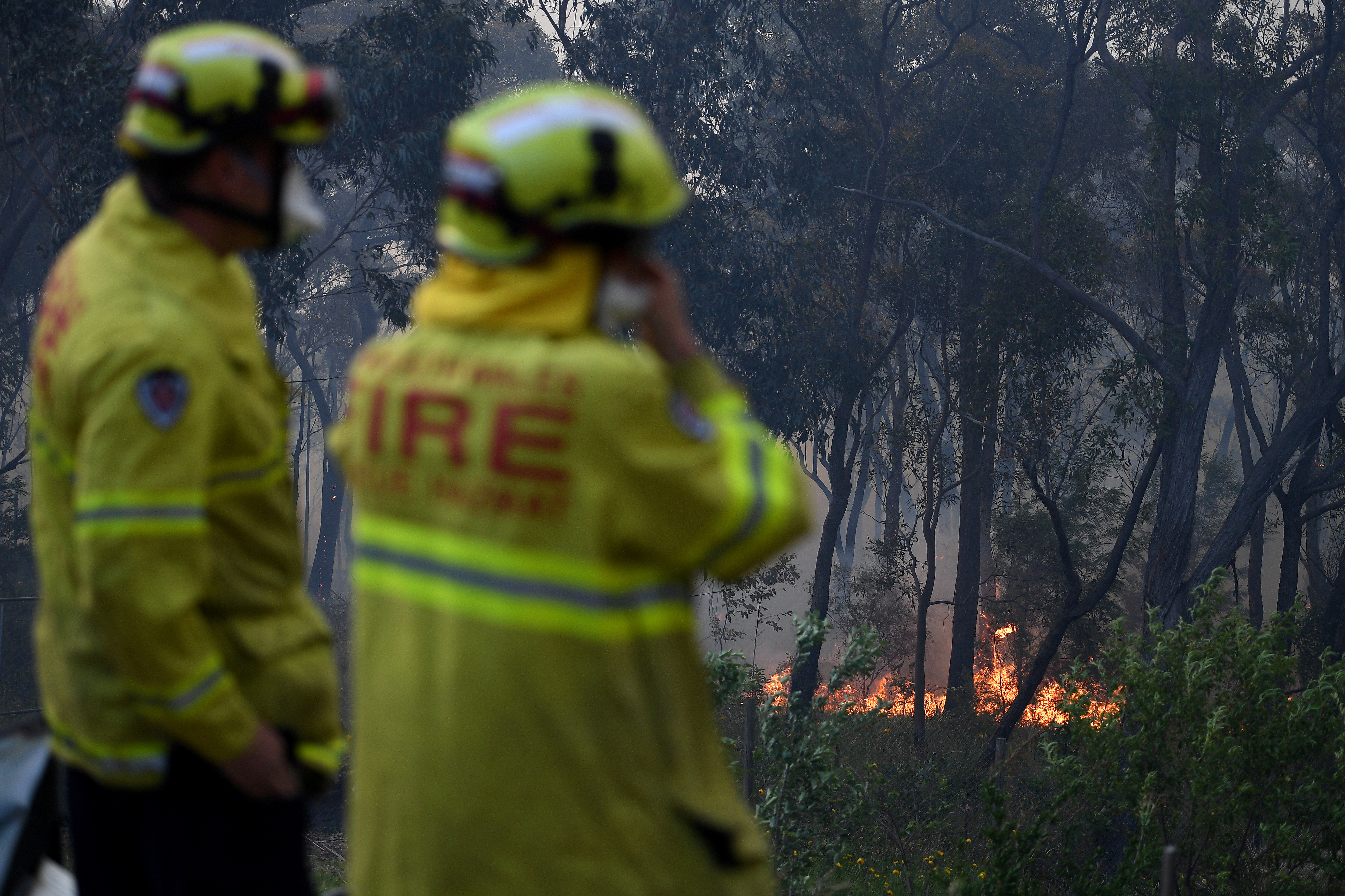 ▲大火籠罩澳洲東部，火勢已達到緊急警報級別 。（圖／路透）