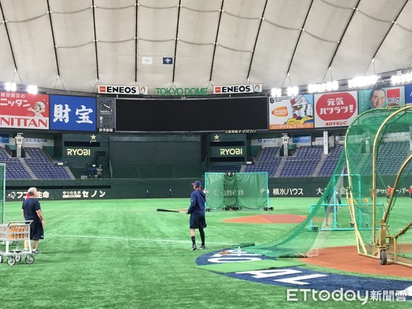 ▲2019年世界12強棒球賽日本東京巨蛋球場。（圖／記者陳立勳攝）