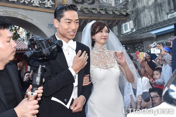 ▲林志玲今和AKIRA舉行世紀大婚。（圖／記者李毓康攝）