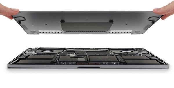 ▲▼MacBook Pro 剪刀鍵盤   。（圖／取自國外維修網站iFixit）