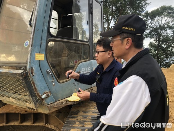 ▲▼新竹縣尖石鄉義興村又傳山坡地非法開挖，破壞面積約3601平方公尺。（圖／記者黃孟珍翻攝）