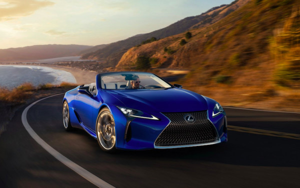 ▲Lexus LC500 Convertible敞篷車。（圖／翻攝自Lexus）