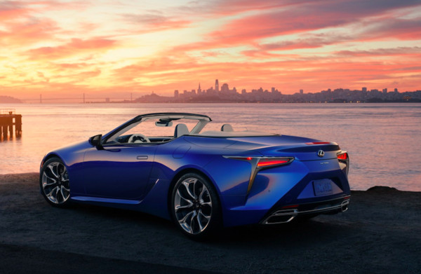 ▲Lexus LC500 Convertible敞篷車。（圖／翻攝自Lexus）