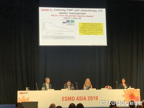 ▲ESMO Asia卵巢癌。(圖/記者嚴云岑攝) ▲ESMO Asia卵巢癌。(圖/記者嚴云岑攝)