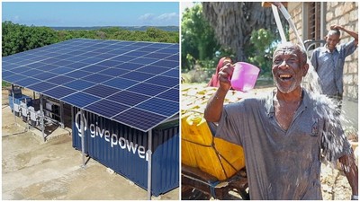 每天走1小時取水　肯亞建「太陽能海水淡化廠」　村民擺脫用髒水洗澡