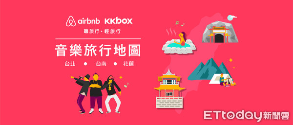 ▲▼Airbnb「音樂旅行地圖」。（圖／Airbnb提供）