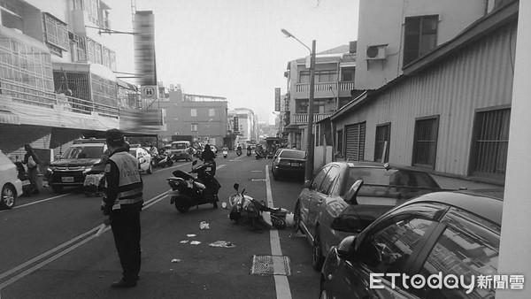 ▲台南市警局指出，員警處理交通事故均依SOP，絕不美化數據，並將強力執法確保交通安全。（圖／記者林悅翻攝，下同）