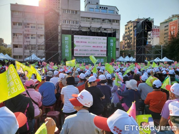 ▲蔡英文、鄭宏輝、林智堅、柯建銘。（圖／記者陳凱力攝）