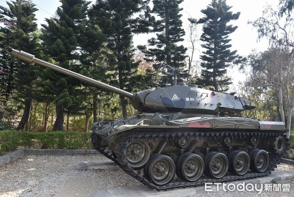 ▲▼M41A3輕型坦克,華克猛犬,國軍戰車,裝甲部隊。（圖／記者李毓康攝）