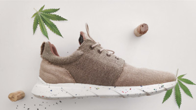 這雙鞋有夠純！世界第一款「大麻葉製防水鞋」　台灣竟是亞洲首發國