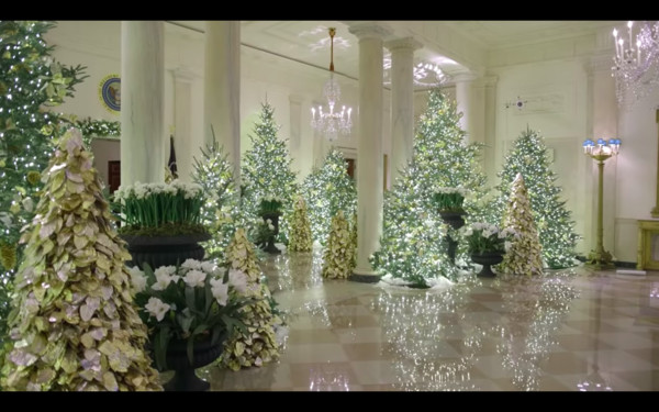 ▲ 今年白宮聖誕節主題是「美國精神」。（圖／翻攝自YouTube／The White House）