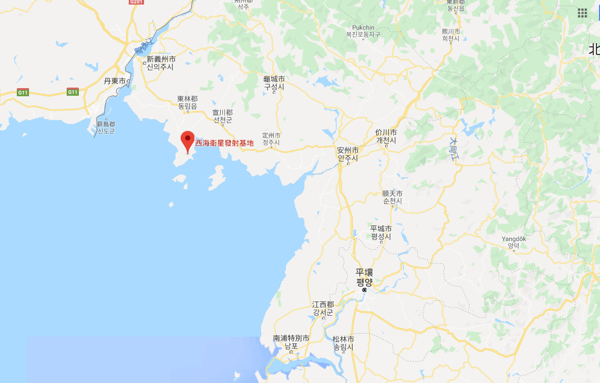 ▲▼北韓曾承諾美國關閉西海衛星發射基地。（圖／翻攝自Google map）