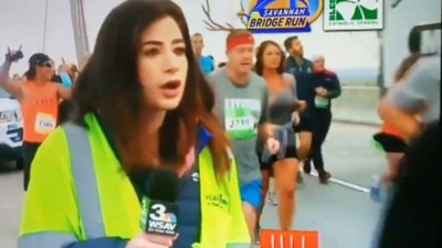 LIVE直播「被運動員襲臀！」女記者呆愣三秒　恢復專業繼續報導