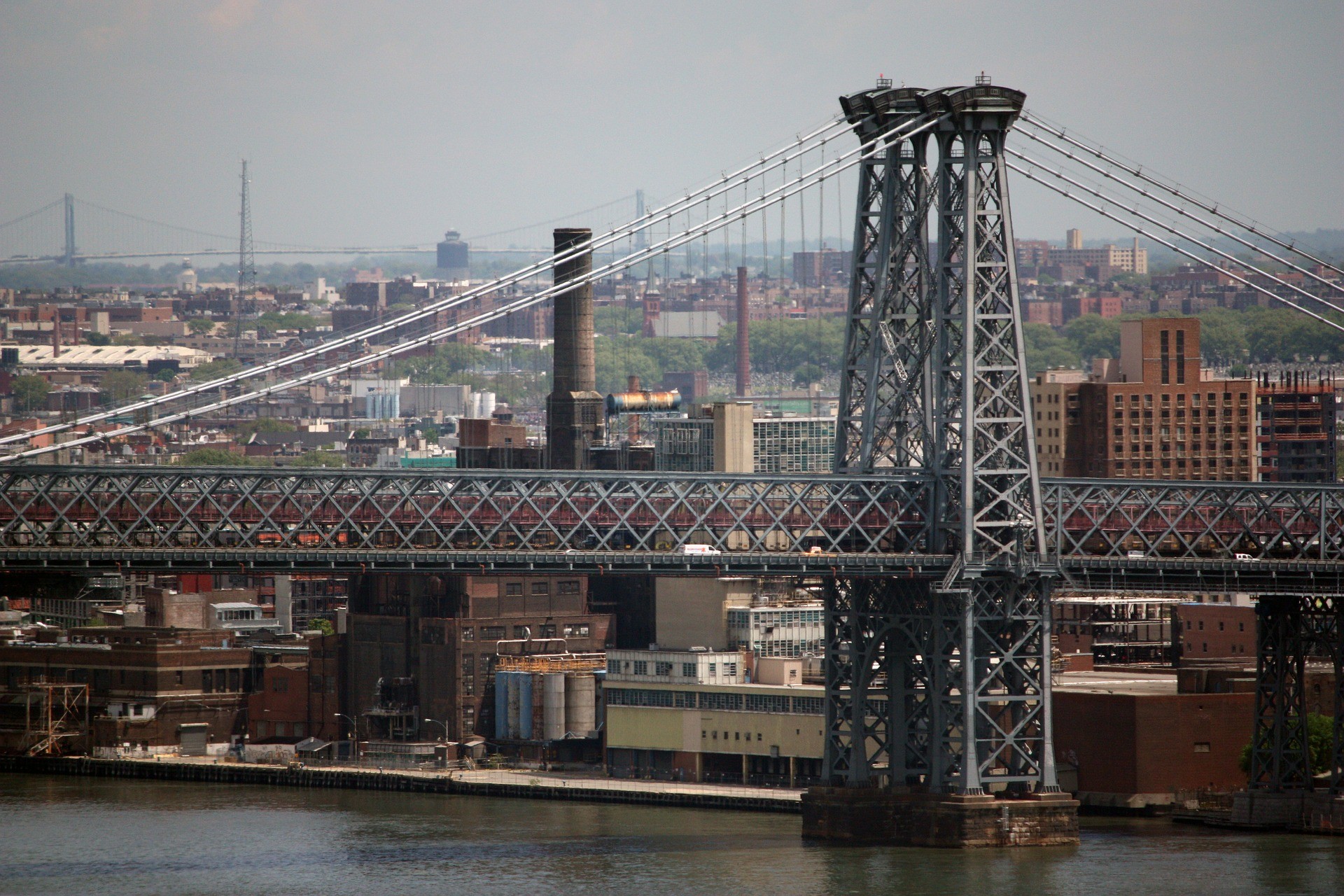 ▲▼ 美國紐約威廉斯堡大橋（Williamsburg Bridge）。（圖／取自免費圖庫pixabay）