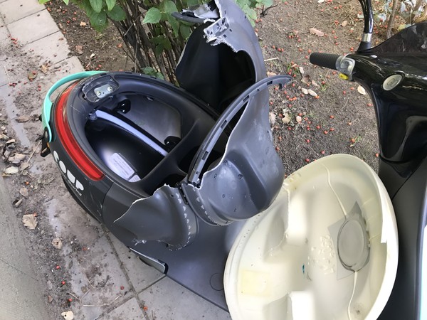 ▲▼柏林共享機車服務商COUP退場。(圖/何蕙安提供)