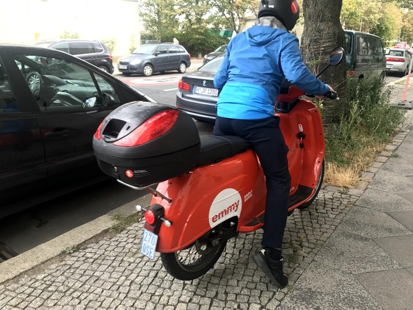 ▲▼柏林共享機車服務商COUP退場。(圖/何蕙安提供)