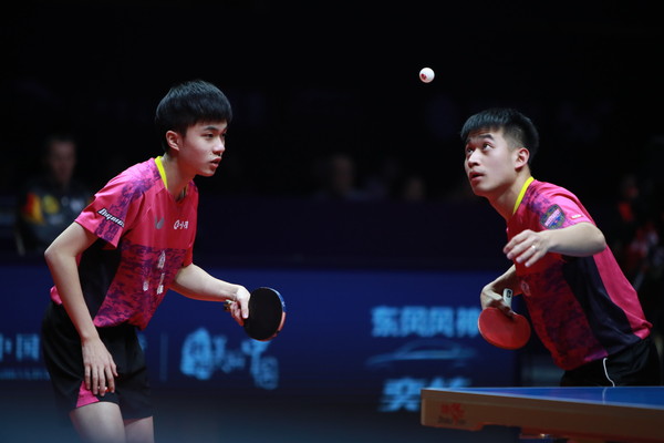 ▲桌球年終賽，林昀儒、廖振珽。（圖／取自ITTF） 