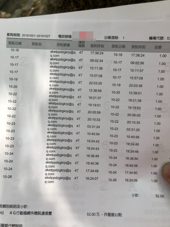 ▲水電哥「簡訊轉接詭開啟」帳戶、Line全被盜　狂跑警局崩潰了。（圖／翻攝自爆料公社）