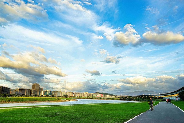 ▲北市河濱自行車道完成年度總體檢。（圖／水利處提供）