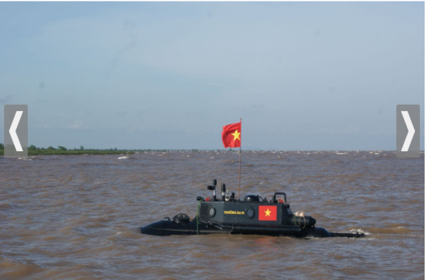 ▲▼越南微型潛艦Truong Sa-01。（圖／翻攝自kienthuc）