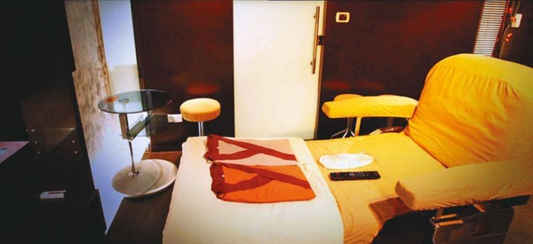 陳女上班的SPA店和頂級火鍋店橘色涮涮屋同一老闆。(翻攝SPA官網)