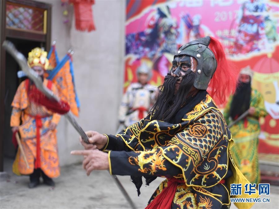 ▲貴州花燈劇。(圖/翻攝自《新華社》)