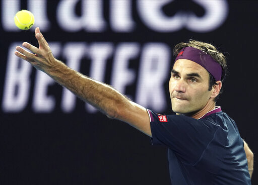 ▲澳網，費德勒(Roger Federer)。（圖／達志影像／美聯社）
