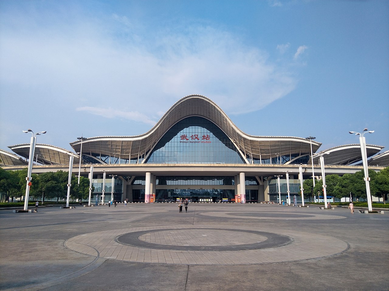2018年7月武漢站（圖／Arnie97 @wiki CC BY-SA 4.0）