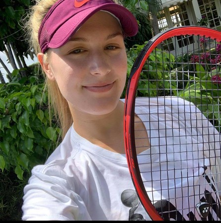 ▲▼加拿大網球精靈布沙爾 （Eugenie Bouchard）。（圖／截自布沙爾IG）