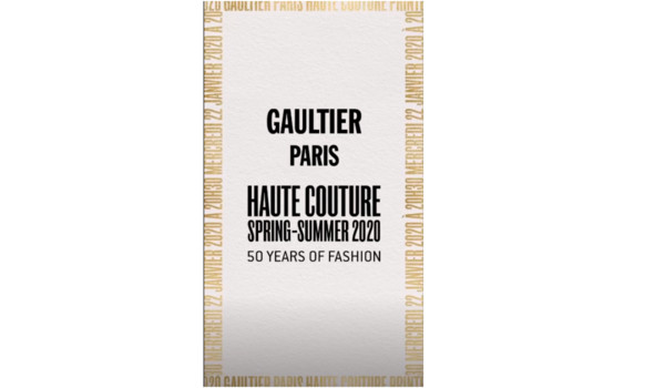 ▲Jean Paul Gaultier 2020春夏巴黎高級訂製服秀。（圖／翻攝Jean Paul Gaultier IG）