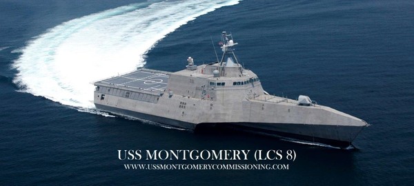 ▲美軍戰鬥艦蒙哥馬利號USS Montgomery LCS 8 。（圖／翻攝自Facebook／USS Montgomery LCS 8 ）