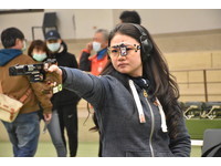 ▲▼ 射擊25公尺手槍田家榛            。（圖／記者謝孟儒攝）