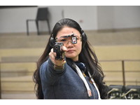 ▲▼ 射擊25公尺手槍田家榛            。（圖／記者謝孟儒攝）