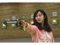 ▲▼  射擊10公尺空氣手槍吳佳穎          。（圖／記者謝孟儒攝）