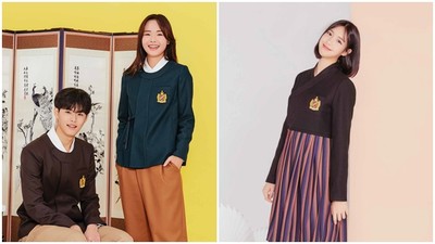 穿上一秒穿越！韓國改良「韓服式學生制服」　混搭褶裙、長褲走入校園