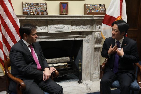 ▲▼副總統當選人賴清德與美國參議員盧比歐（Marco Rubio）會面。（圖／翻攝自Senator Rubio Press推特照片）