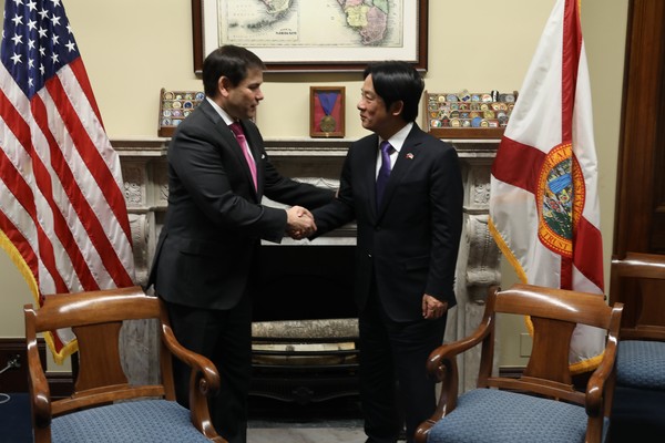 ▲▼副總統當選人賴清德與美國參議員盧比歐（Marco Rubio）會面。（圖／翻攝自Senator Rubio Press推特照片）