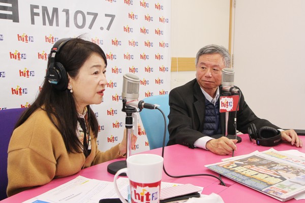 ▲▼楊志良受訪談新冠肺炎。（圖／Hit Fm《周玉蔻嗆新聞》製作單位提供）