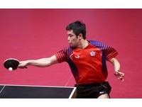 ▲▼卡達桌賽，莊智淵。（圖／取自ITTF）
