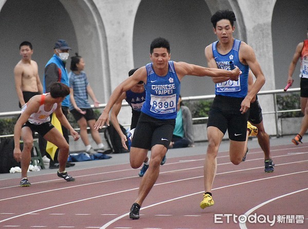 ▲▼青年盃,奧運培訓隊400公尺接力 。(圖/記者謝孟儒攝) ▲▼青年盃,奧運培訓隊400公尺接力 。(圖/記者謝孟儒攝)