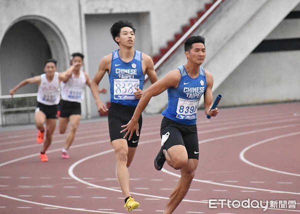 ▲▼青年盃,奧運培訓隊400公尺接力 。(圖/記者謝孟儒攝) ▲▼青年盃,奧運培訓隊400公尺接力 。(圖/記者謝孟儒攝)