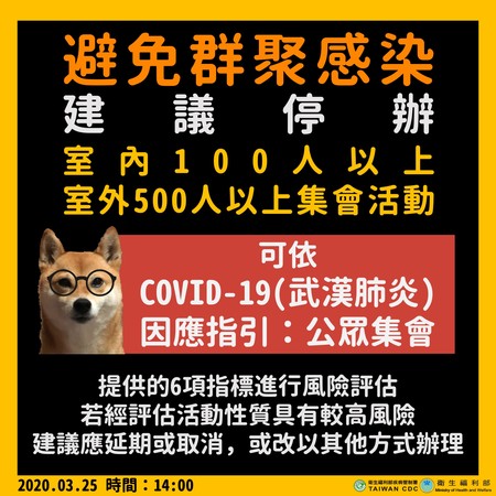 ▲避免新冠肺炎群聚感染。(圖/衛生福利部) ▲避免新冠肺炎群聚感染。(圖/衛生福利部)