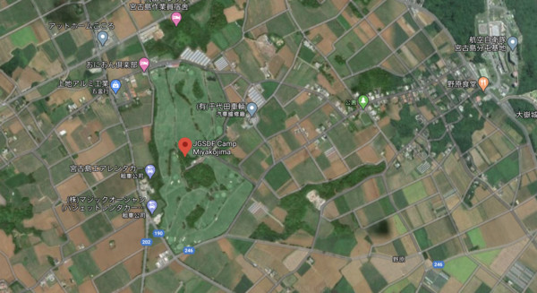 ▲日本陸上自衛隊宮古島駐地。（圖／翻攝Google地圖）