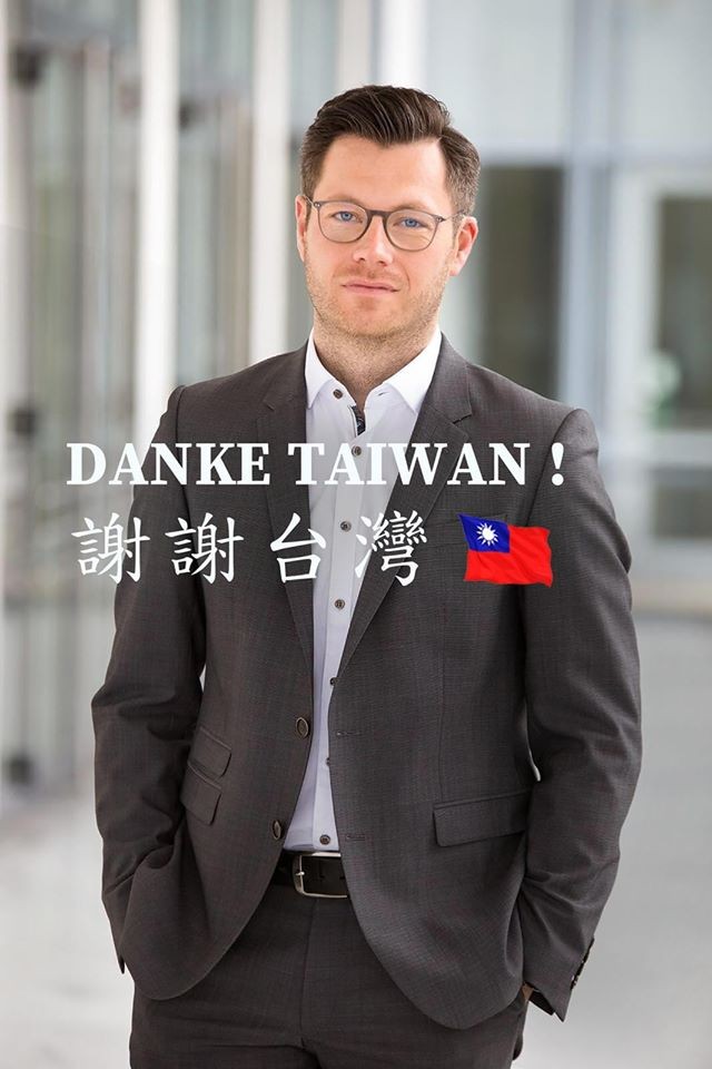 ▲▼德國議員感謝台灣「Taiwan can help」。（圖／翻攝臉書「Christoph Skutella」）