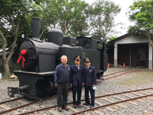 ▲▼睡40年動了！羅東森鐵最後一輛TANK型12噸蒸汽車火車頭，經修護可動了。（圖／羅東林管處提供，下同）