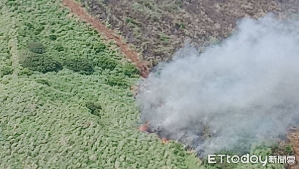 ▲▼彭佳嶼火警。(圖/記者郭世賢翻攝) ▲▼彭佳嶼火警。(圖/記者郭世賢翻攝)