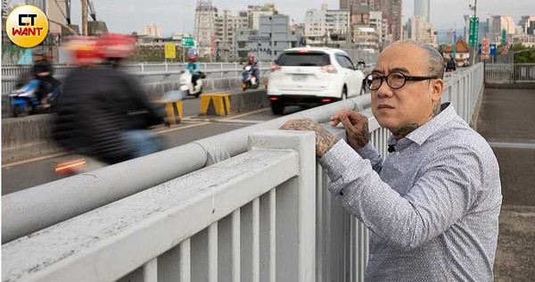 阮橋本5年前在新海橋上痛失愛子,此後以兒子之名成立救援協會,積極投入公益活動中。(圖/張文玠攝)